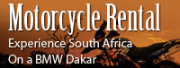 Motorbike Rental South Africa